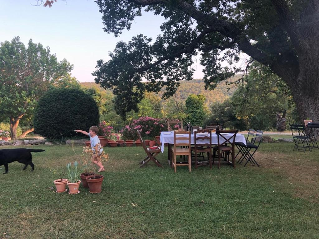 مبيت وإفطار Bargemon Ferme Le Pavillon المظهر الخارجي الصورة